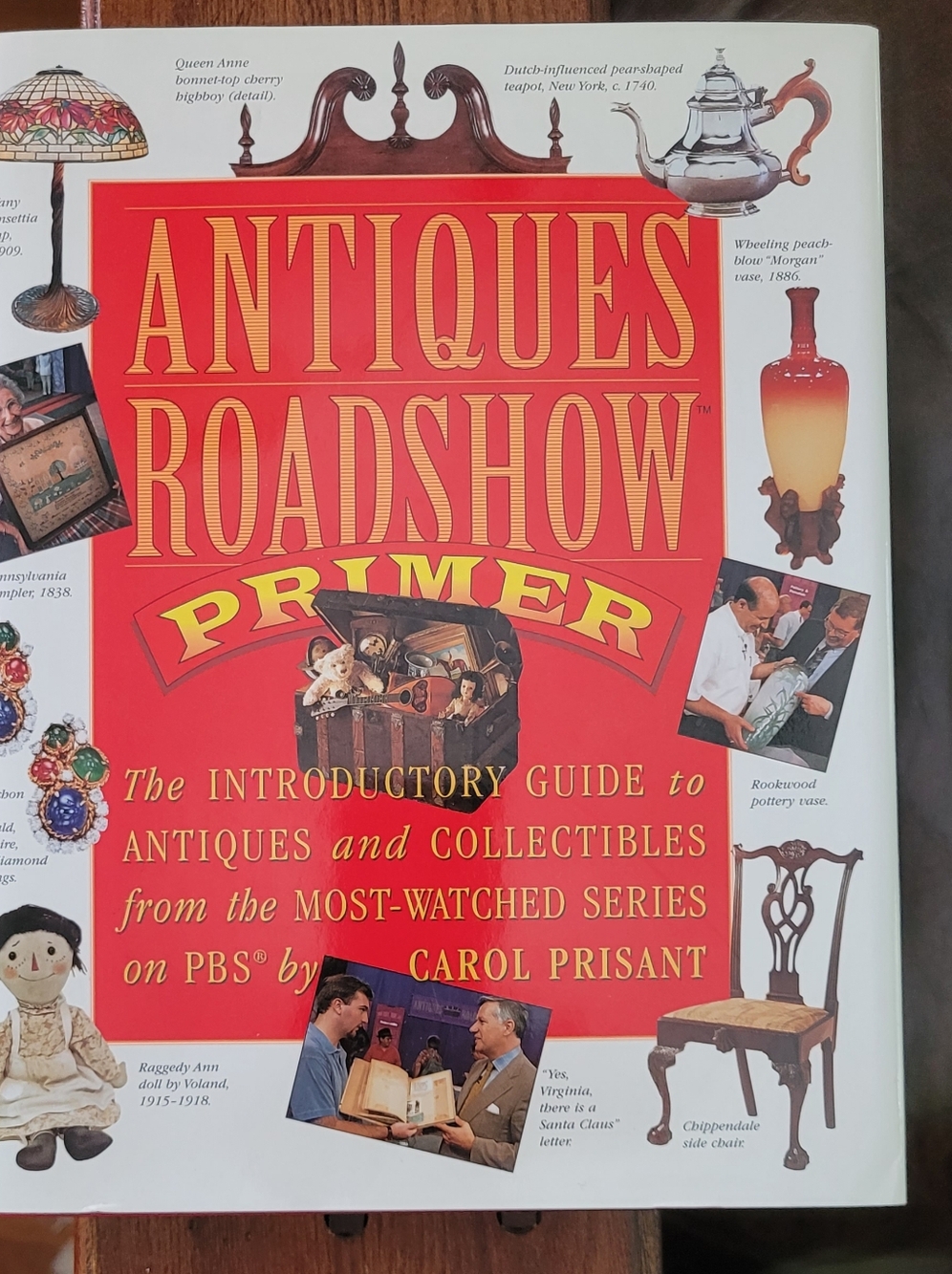 Antiques Roadshow Primer Hardcover Book - Red
